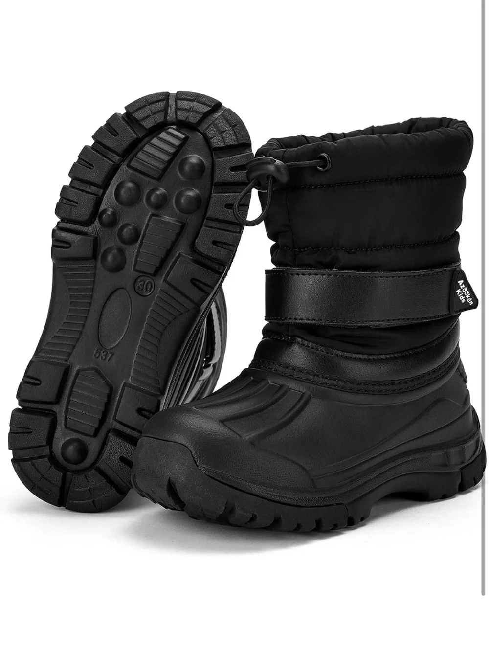 Kid's Snow Boots Waterproof Outdoor Slip Resistant 2.5 Big kids-1079